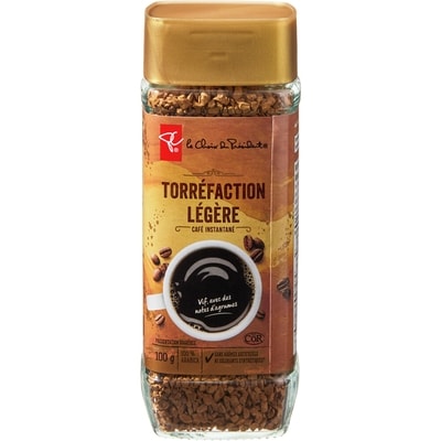 le Choix du Président Café instantané torréfaction légère 100 g, 5,50 $/100g