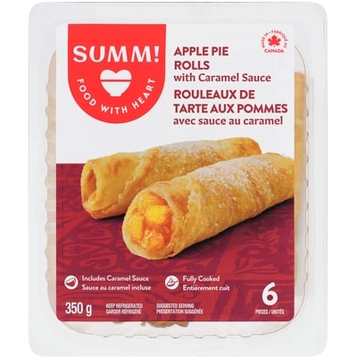 Sum-m Apple Pie Rolls 350 g, $1.71/100g