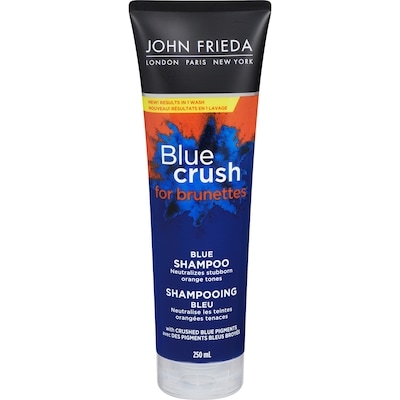 John Frieda Blue Crush for Brunettes Blue Shampoo 250 ml, $4.00/100ml