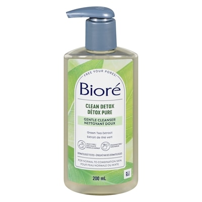 Biore Clean Detox Cleanser, for Normal to Combination Skin 200 ml, $6.00/100ml
