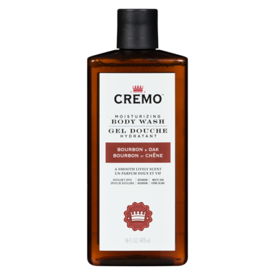 Cremo Gel douche bourbon et chêne 473 ml, 2,75 $/100ml