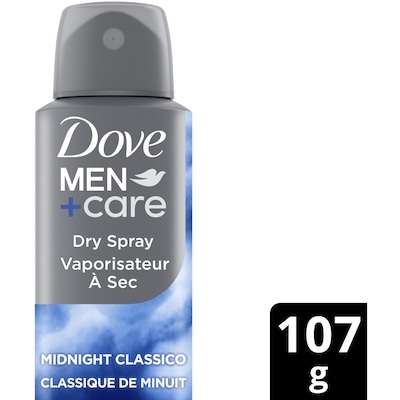 Dove Dry Spray Antiperspirant, Midnight Classico, 72H Protection 107 g, $7.48/100g