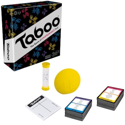 Jeu de plateau Taboo, jeux de mots à deviner pour ados et adultes