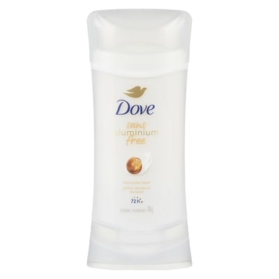 Dove Aluminum Free Déodorant Stick for Women Shea Butter 74 g, $12.15/100g