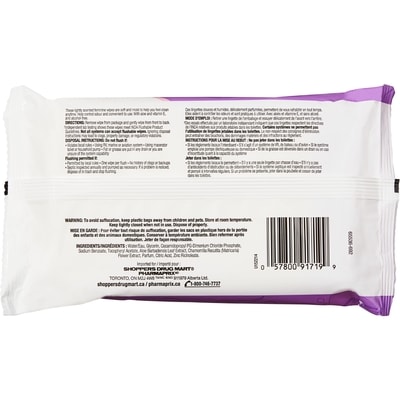 Flushable Feminine Wipes