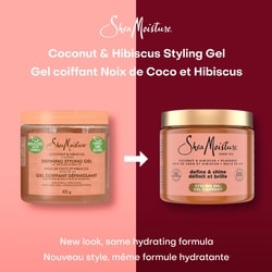 Shea Moisture Coconut & Hibiscus Define & Shine Styling Gel - 425