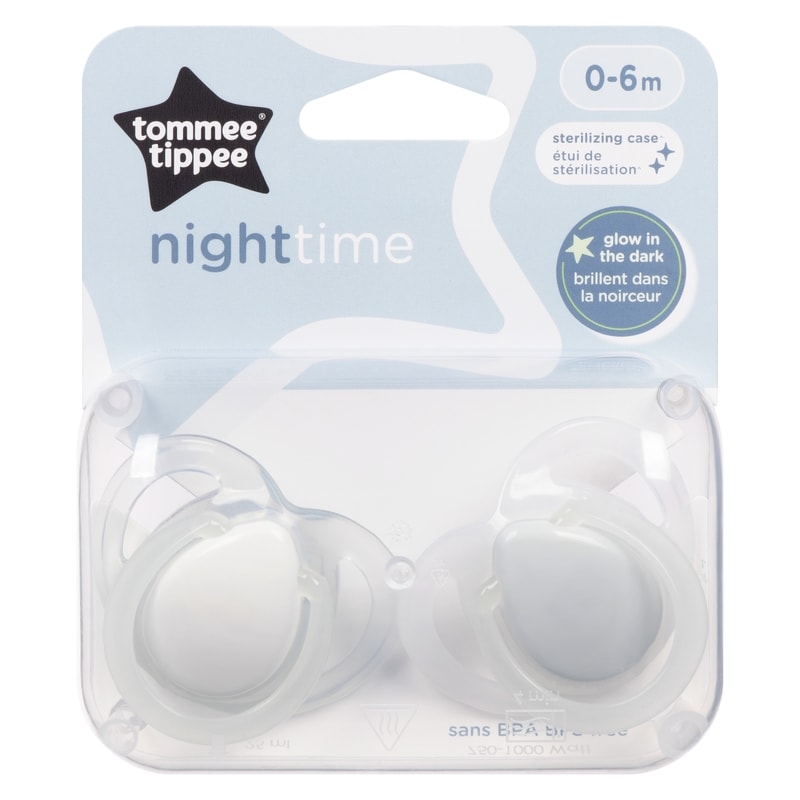 Pacifiers Nighttime 0-6 M