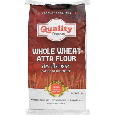 Quality Farine de blé entier 9.07 kg, 0,19 $/100g