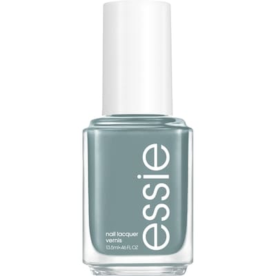 Essie Nail Polish, Vegan, Glossy Shine Finish, Salon Quality Formula, Caught In The Rain, Grey 13.5 ml, $85.11/100ml