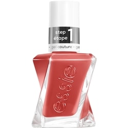 Gel couture, 2-step longwear nail polish, woven at heart, red
