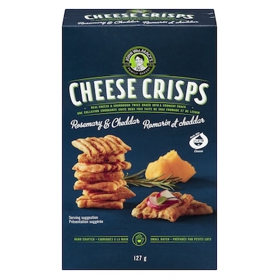 John Wm. Macy's Cheese Crisps Rosemary & Cheddar 127 g, $5.90/100g