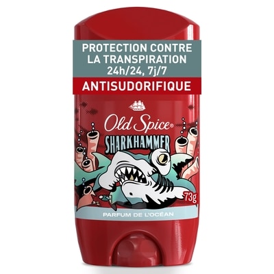 Old Spice Antisudorifique et désodorisant Sharkhammer 73 g, 13,00 $/100g