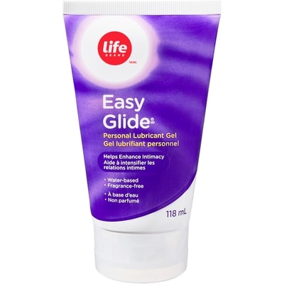 Life Brand Easy Glide Personal Lubricant Gel 118 g, $3.38/100g