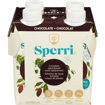 Sperri Complete Plant-Based Meal Replacement Chocolate 330 ml, $1.74/100ml