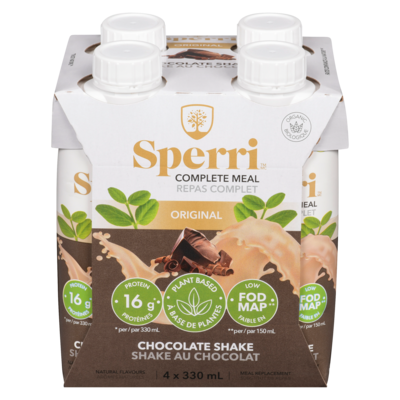 Sperri Complete Plant-Based Meal Replacement Chocolate 330 ml, $1.74/100ml