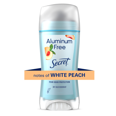 Secret Clinical Strength Invisible Solid Antiperspirant and Deodorant, White Peach 68 g, $13.22/100g