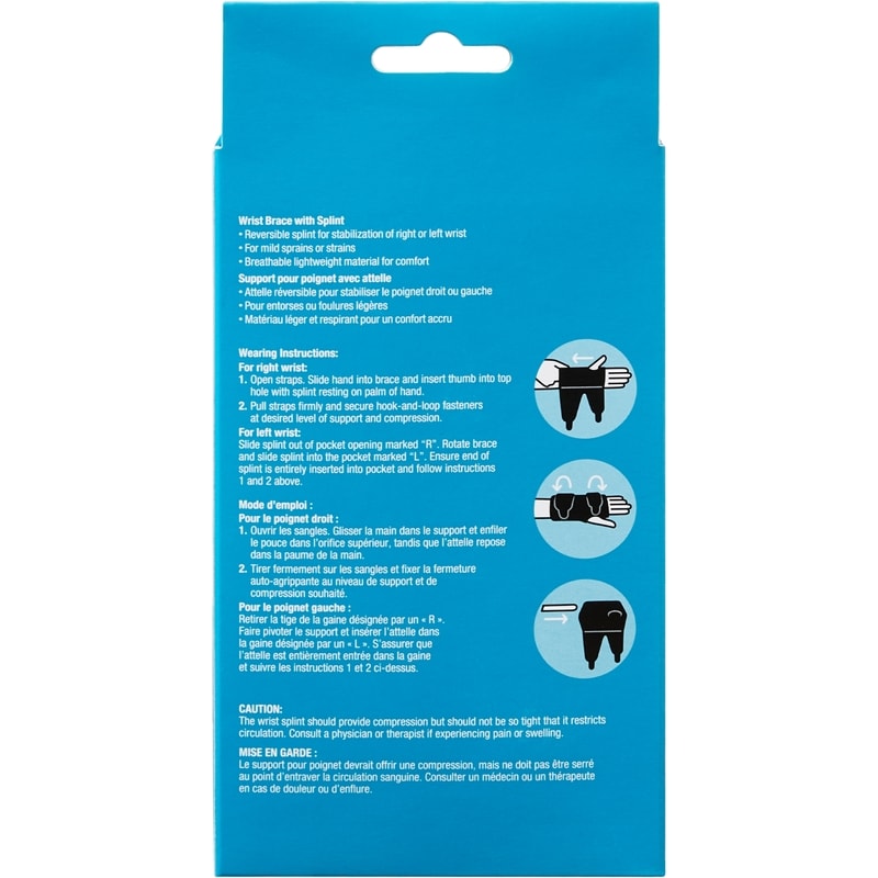 Wrist Brace with Splint