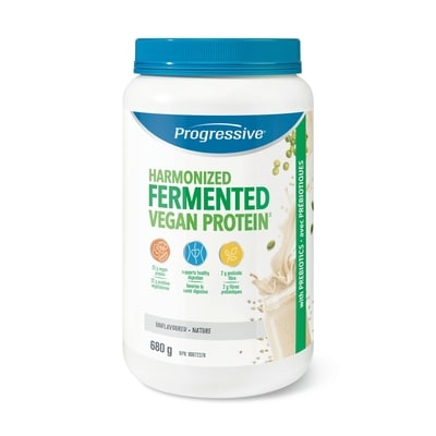 Progressive Harmonized Fermented Vegan Protein Unflavoured 680 g, $8.12/100g