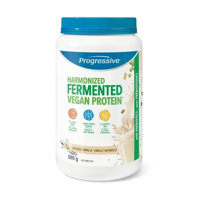 Progressive Poudre de protéines végétaliennes harmonisée, Vanille 680 g, 8,12 $/100g