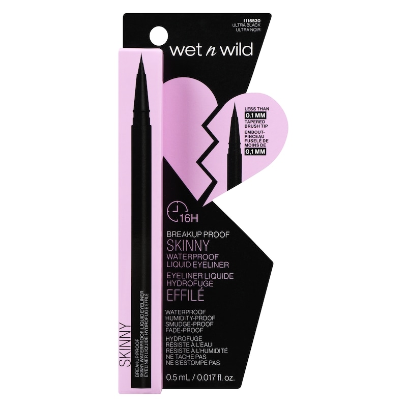 Breakup Proof Skinny Waterproof Liquid Eyeliner 1115530 Ultra Black