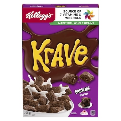 Kelloggs Cereal Brownie Flavour 298 g, $1.94/100g