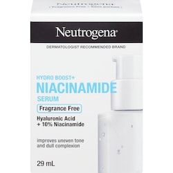 Hydro Boost Niacinamide Serum, Hyaluronic Acid, 10 Niacinamide Vitamin B3, Fragrance Free Facial Serum