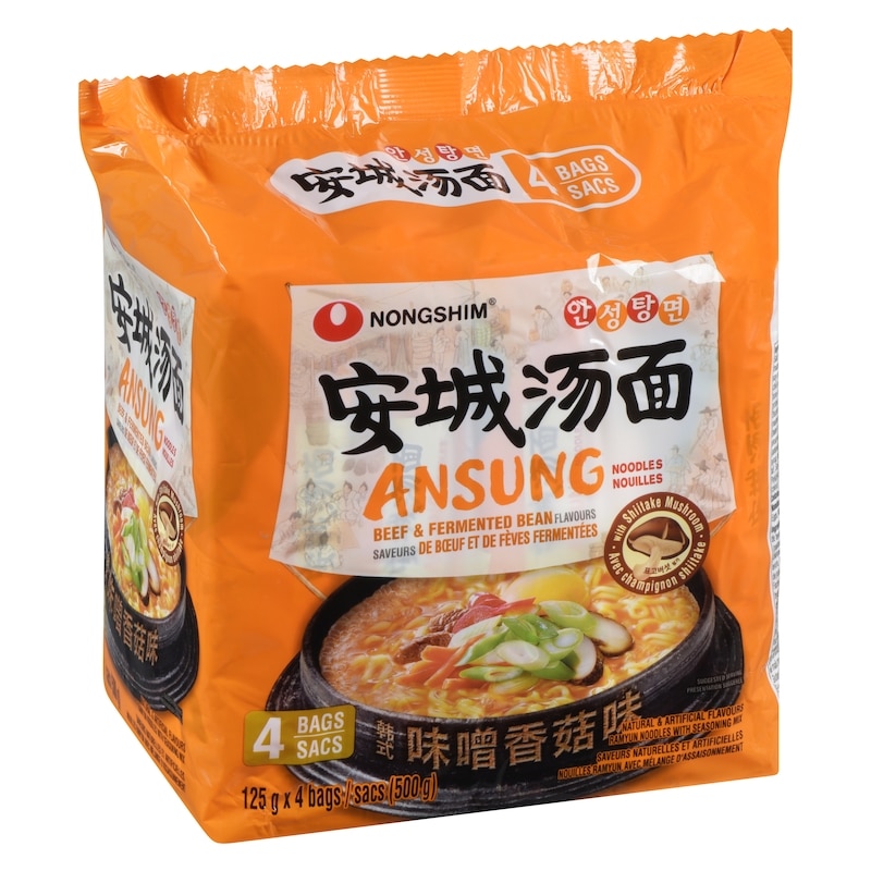 Noodles With Soup Mix Ansung Beef & Fermented Bean Flavours