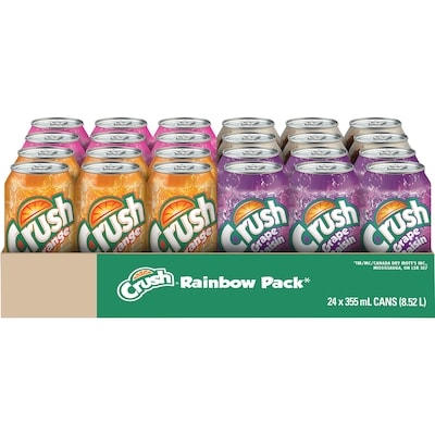 Crush Soda Variety Pack 24x355.0 ml, $3.45/100ml