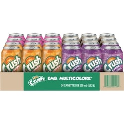 Crush Assortiment de sodas 24x355.0 ml, 3,94 $/100ml
