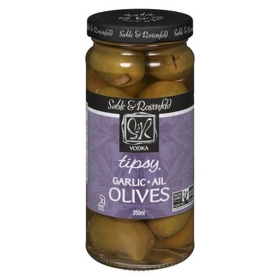 Sable and Rosenfeld Tipsy Olives Vodka Garlic 250 ml, $2.60/100ml