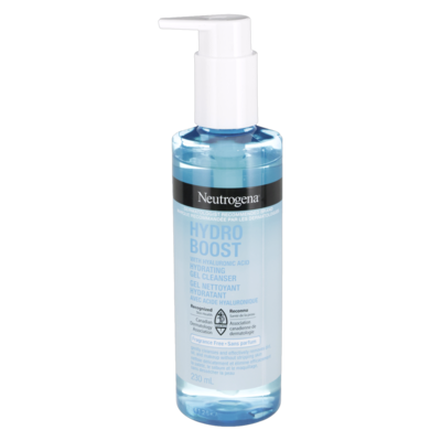 Neutrogena Hydro Boost Fragrance-Free Hydrating Cleansing Gel, Facial Cleanser, Hyaluronic Acid, Paraben Free 230 ml, $7.60/100ml