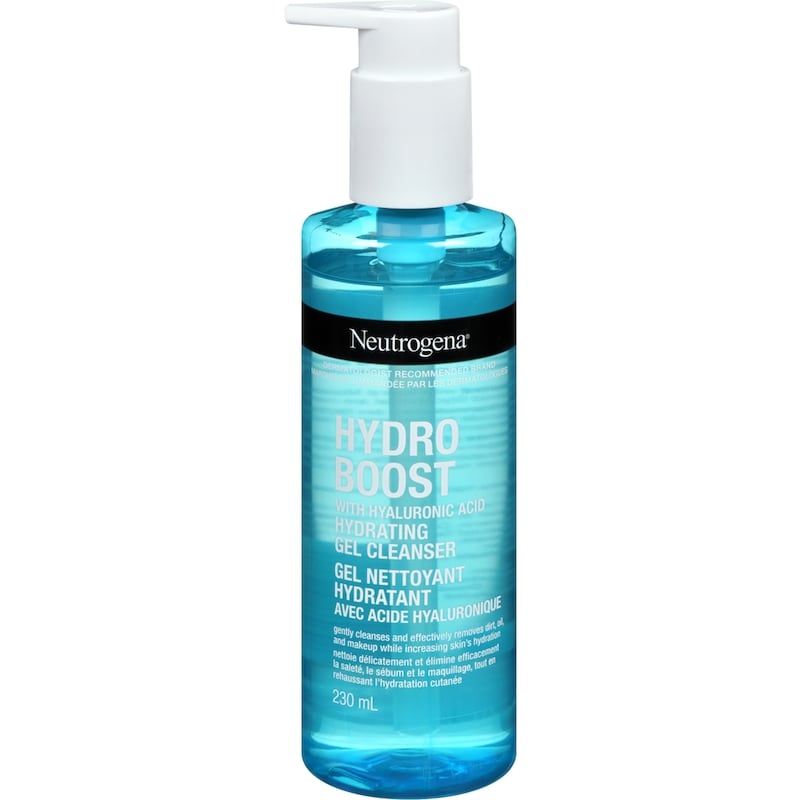 Hydro Boost Hydrating Cleansing Gel, Facial Cleanser, Hyaluronic Acid, Non Comedogenic, Paraben Free