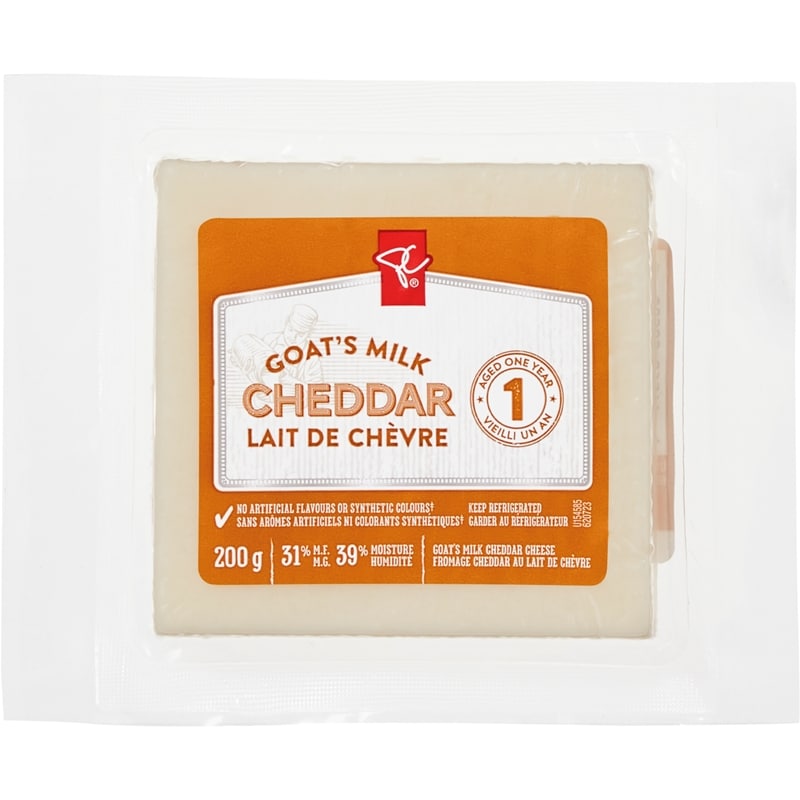Goat’s Milk Cheddar Cheese-Aged 1yr 