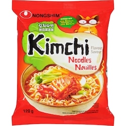 Nong Shim Nouilles avec mélange pour soupe kimchi saveur 120 g, 1,08 $/100g