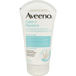 Calm + Restore Nourishing PHA Exfoliator, Oat  Polyhydroxy Acid Face Scrub, Paraben Free, Non-Comedogenic