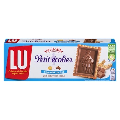 LU Petit Écolier Butter Cookies With Milk Chocolate 150 g, $3.33/100g