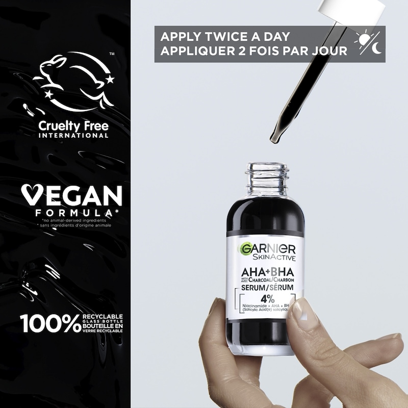 Skin Active Pore-Purifying Serum with Charcoal