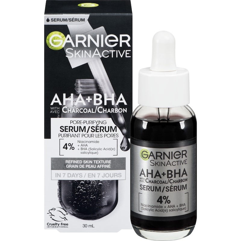 Skin Active Pore-Purifying Serum with Charcoal