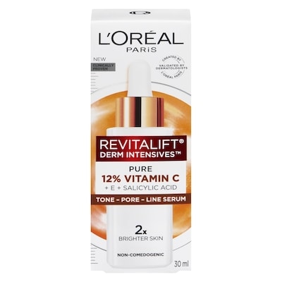 L'Oreal Paris Vitamin C 12% Pure Brightening Serum 30 ml, $111.97/100ml