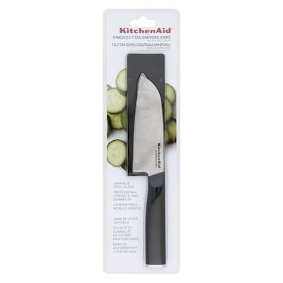 Kitchen Aid 5 Inch 12.7 Cm Santoku Knife With Blade Cover 1 ea, $20.00/1ea