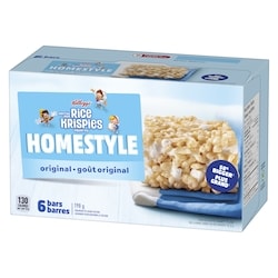 Kelloggs Homestyle Rice Krispies Squares Original - 198 g | Real