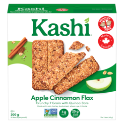 Crunchy 7 Grain With Quinoa Bars Apple Cinnamon Flax