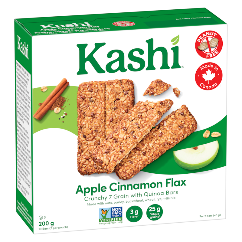 Crunchy 7 Grain With Quinoa Bars Apple Cinnamon Flax