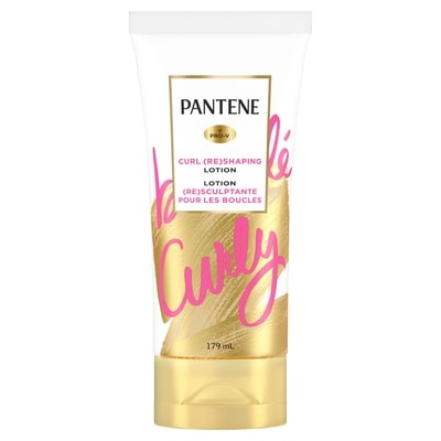 Pantene Hair Lotion, Moisturizing, for Curly Hair, Cream Reshapes and Defines Curls with Vitamin B5, Safe for Color Treated Hair, Pro-V 179 ml, $4.69/100ml