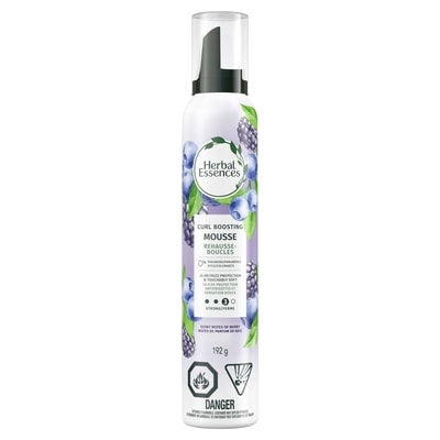 Herbal Essences Curl Boosting Mousse for Curly Hair and Wavy Hair, All Day Hold, Frizz Control 192 g, $3.28/100g