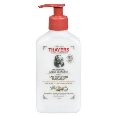 Thayers Hydrating Milky Cleanser Snow Mushroom Hyaluronic Acid 237 ml, $7.38/100ml