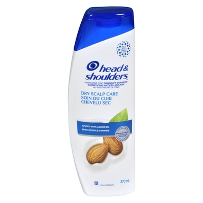 Head & Shoulders Dry Scalp Anti-Dandruff Shampoo with Almond Oil 370 ml, $1.97/100ml