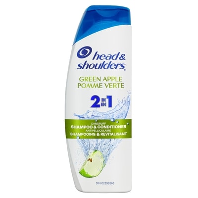 Head & Shoulders Green Apple 2-in-1 Shampoo + Conditioner 370 ml, $2.16/100ml