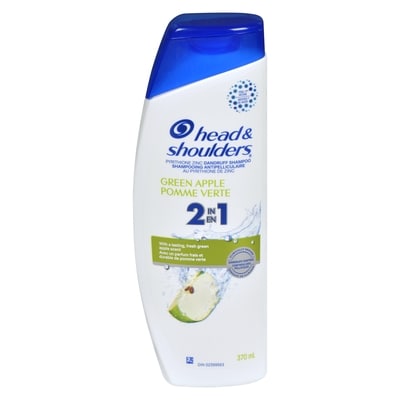 Head & Shoulders Green Apple 2-in-1 Shampoo + Conditioner 370 ml, $2.16/100ml