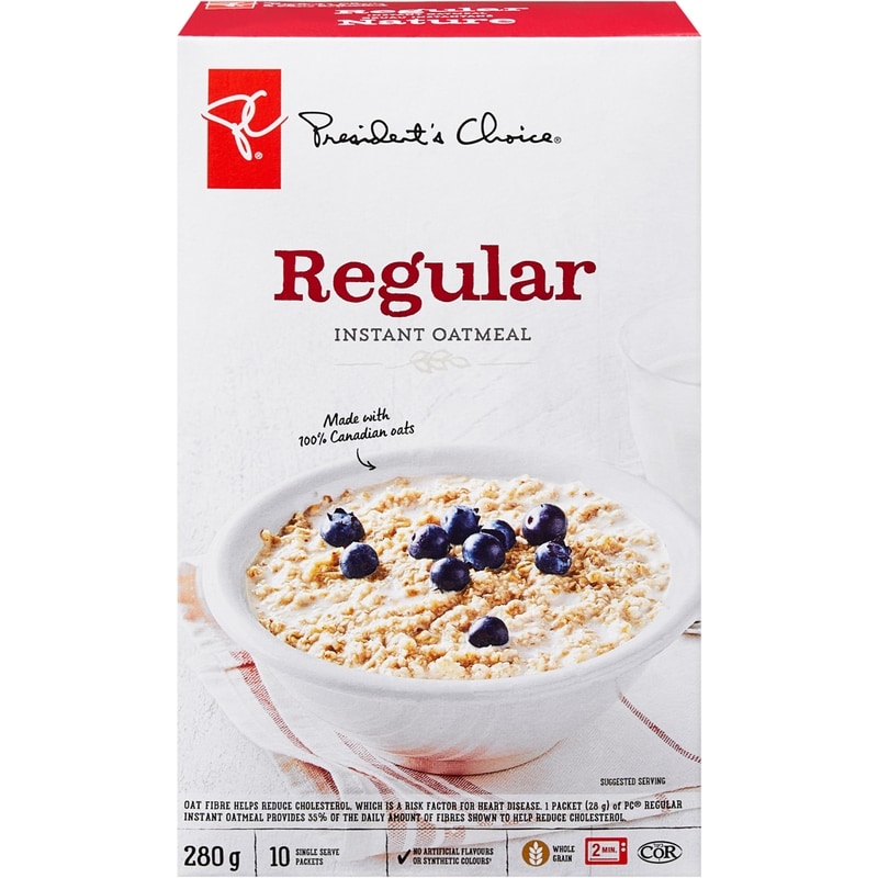 Regular Instant Oatmeal